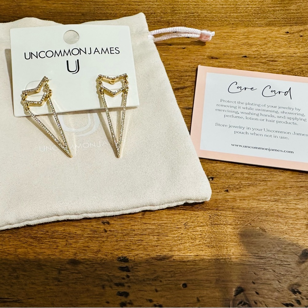 Uncommon James Gold Earrings - Picture 3 of 5